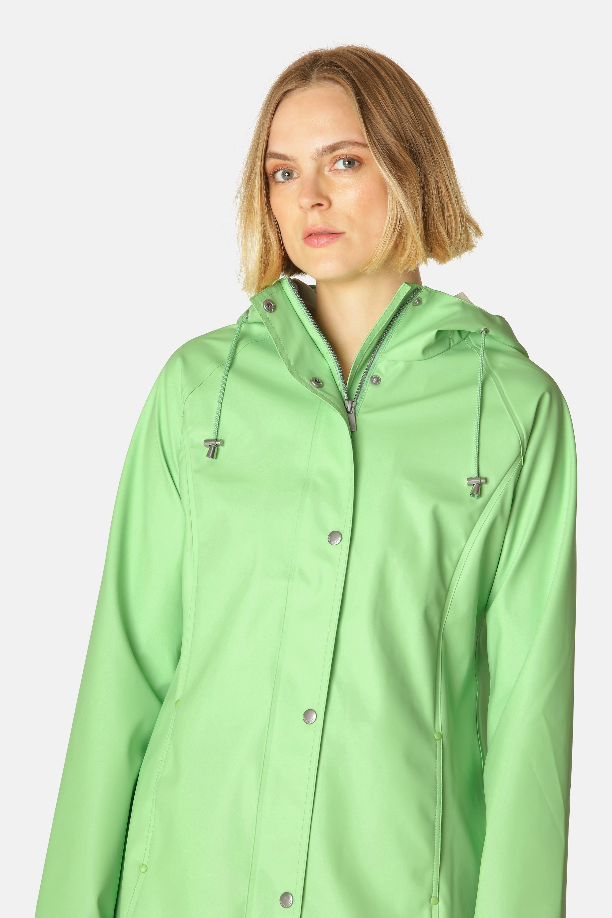 Ilse Jacobsen Hornbæk Rain Regenmantel Raincoat 495 Bright Green
